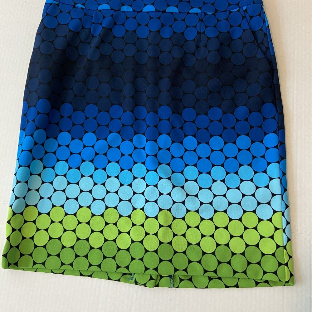 Premise Skirt -Polka Dot, Hombre, Blue Green